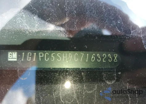 2012 Chevrolet Cruze Ls z USA, uszkodzony, nr VIN 1G1PC5SH9C7163238